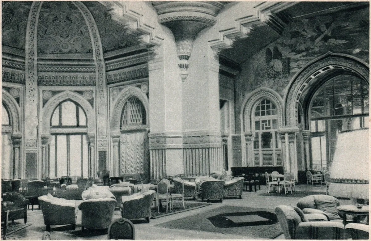 The Salone Moresco (Moorish Hall) decorated by Galileo Chini in the Palazzo dei Congressi, Salsomaggiore