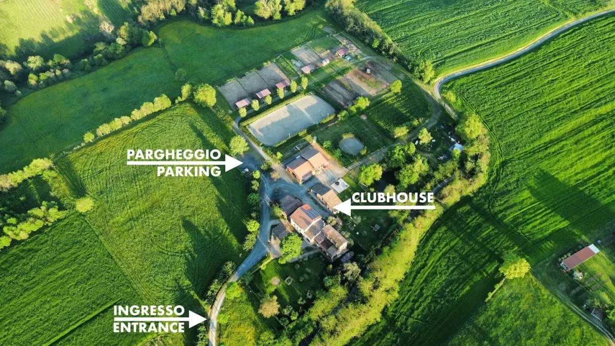 Mappa aerea del Podere