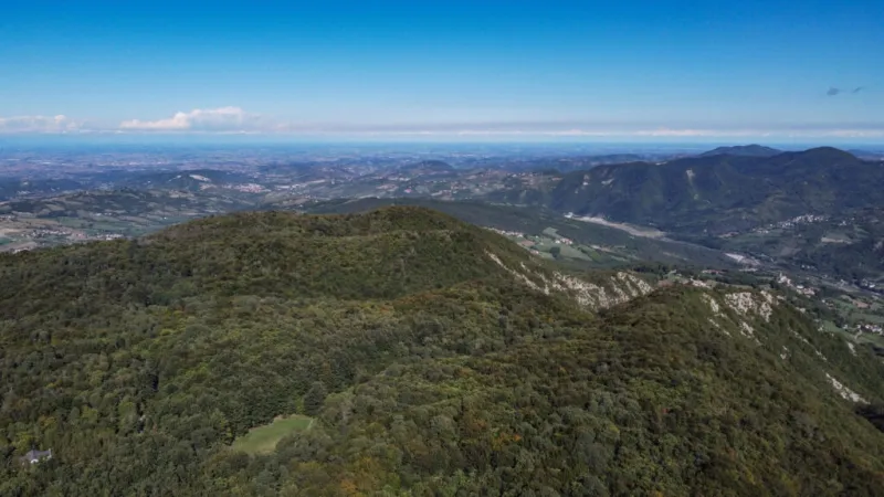 Vista panoramica del Parco del Monte Moria